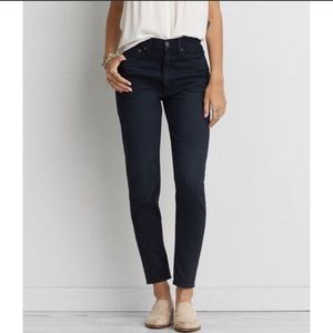 American Eagle AEO Vintage Hi Rise Black Jeans